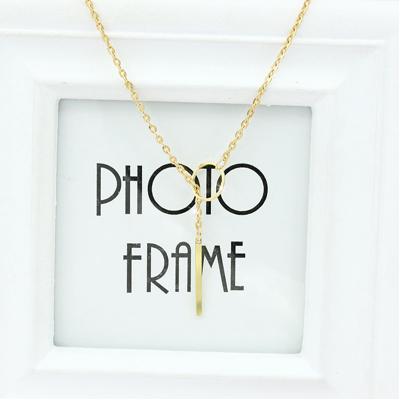 Fashion Geometric Alloy Plating Women's Necklace display picture 4