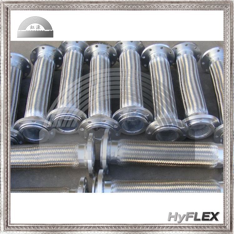 国标法兰金属软管 泵连接软接头 波纹管软管 软连接