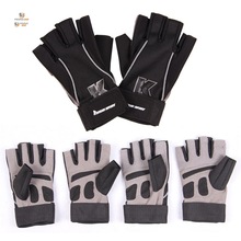 健身手套男士女加长护腕半指运动骑行手套 哑铃训练