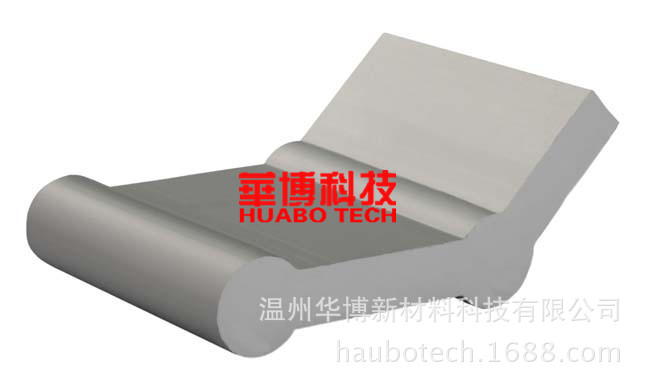 厂家供应 卫浴洁具铝型材 箱包型材 拉手铝合金型材 6061/6063