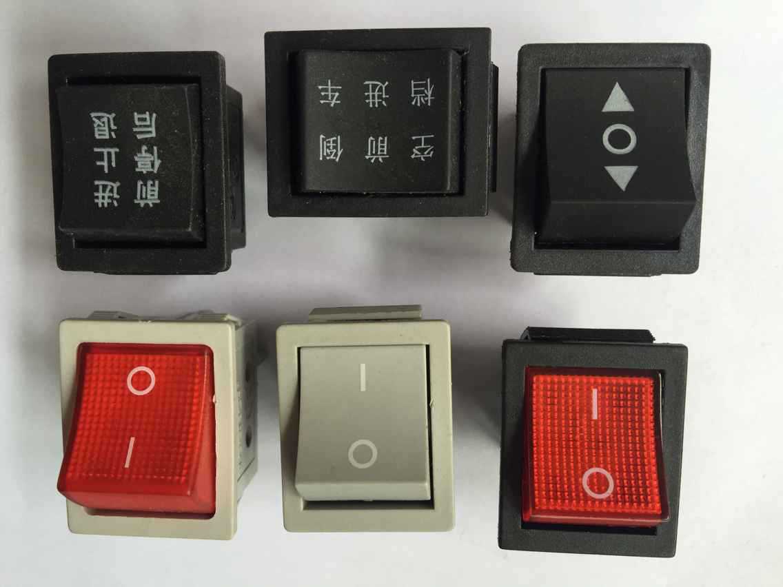 祥坤供应    船型开关/KCD4系列 带灯 不带灯 翘板防水开关