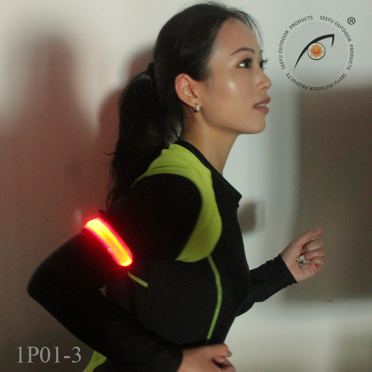 1P01-3LED反光手腕帶