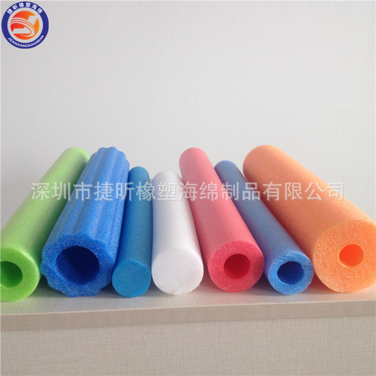 厂家生产彩色硬质珍珠棉管防碰有弹性EPE棒颜色尺寸都可