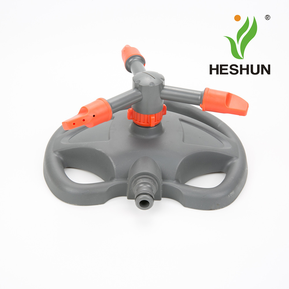 供应园艺草坪灌溉喷头，三叉洒水器，360度旋转式自动洒水器
