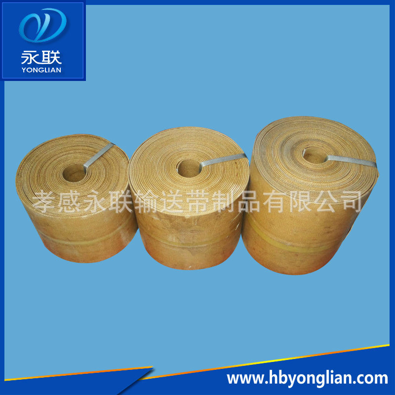 平皮带 耐高温输送带 耐高温输送带