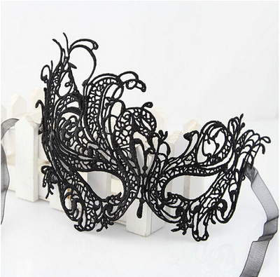 fashion sexy Lace Mask perform Makeup Christmas Dance Eye mask Lace knitting party interest
