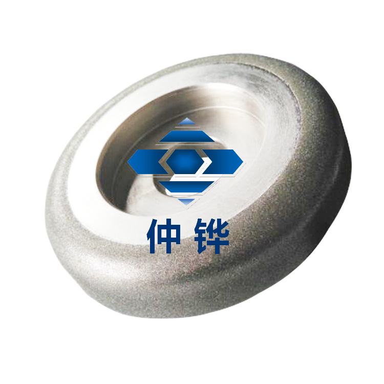 外圆磨电镀砂轮/外径冲子机磨R角砂轮3AF1 100*18*25.4*15R