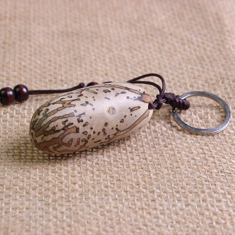 汽車鑰匙扣 千眼菩提鑰匙扣掛件 車載掛件 福祿平安掛件R164-7