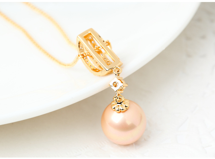 Aaa Zircon Rhyme Necklace Simple Fashion Jewelry Pearl Necklace display picture 12