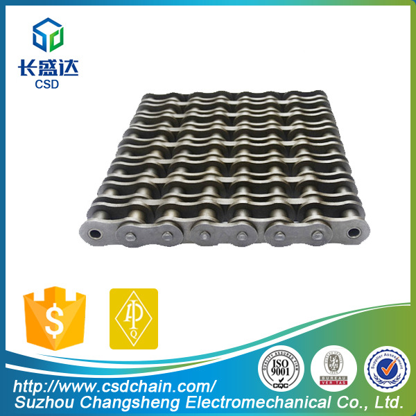 高强度石油钻机滚子链44.45mm-8，合金钢材质