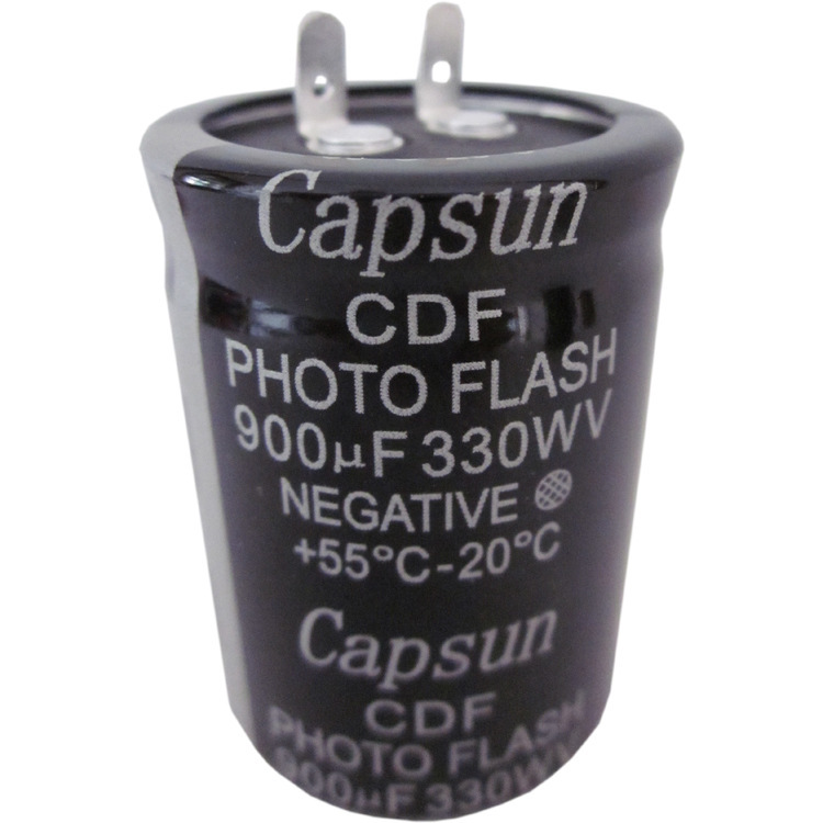 全自动口罩机电容 闪光灯电解电容|照相机闪光灯电容,330V900UF