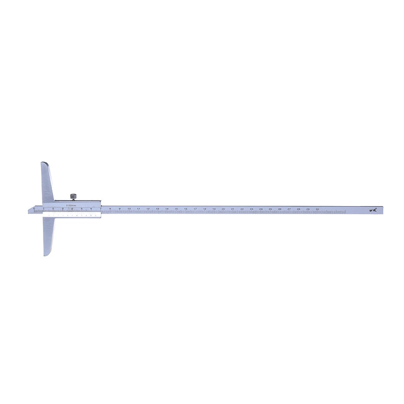 Точный глубинный штангенциркуль Precision Depth Vernier Caliper - 0-150/0-200/0-300/0-500мм для точных измерений