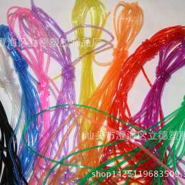 供应彩色塑料软管DIY编筐幼儿园材料彩色空心编织PVC管