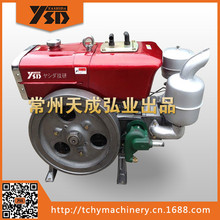 S195WP 内置水泵型柴油机 12马力 厂家直销 水冷单缸柴油机