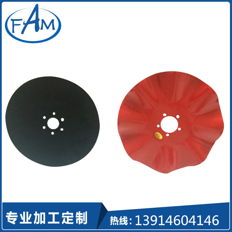 专业提供 耐用拖拉机圆盘锰钢耙片 小型农用机械配件