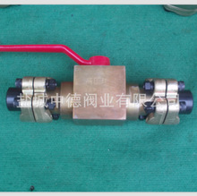 不锈钢高压球阀 CNG加气站焊接球阀 天然气压缩机专用配件