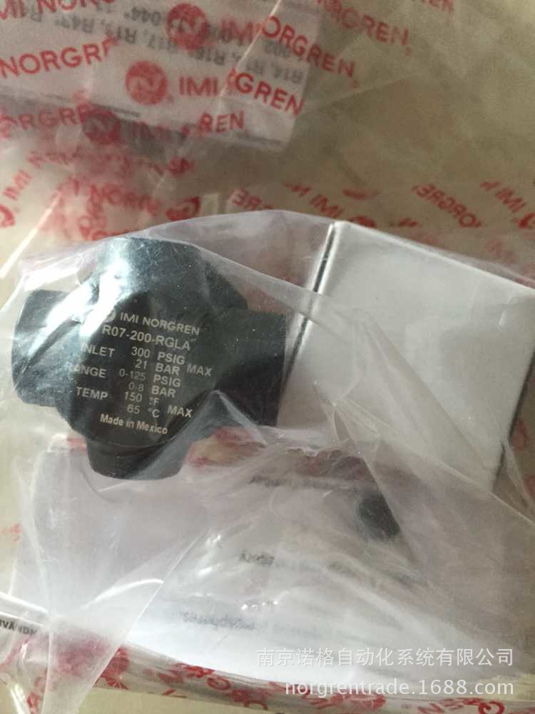 NORGREN诺冠一级代理原装正品 减压阀R07-200-RGLA