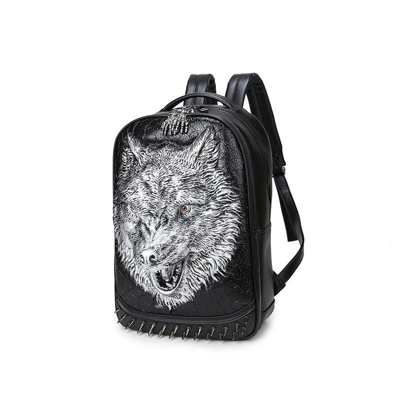 Polyurethane backpack for traveling, laptop for students