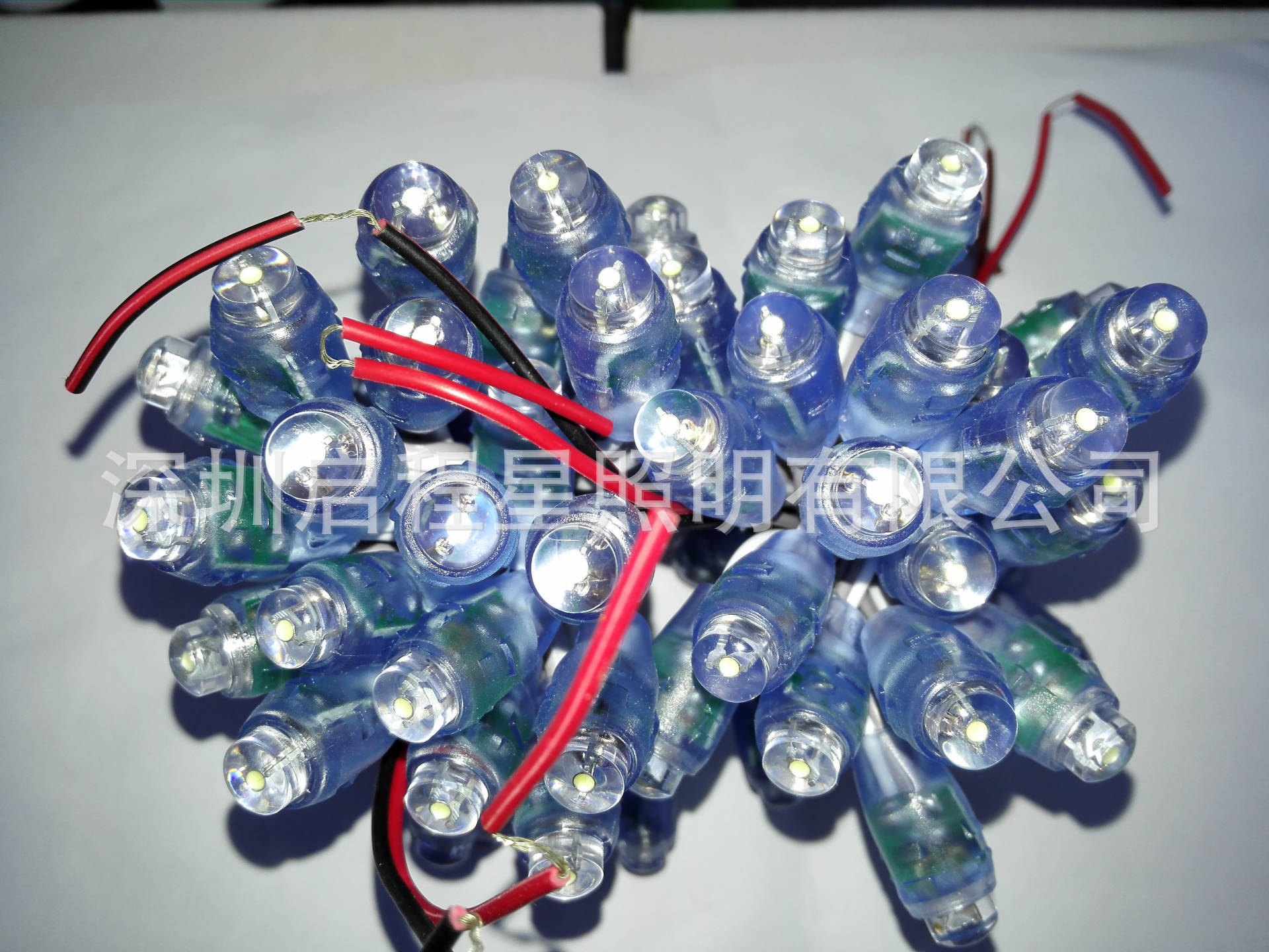 长期供应 12MM白光注塑外露灯 LED注塑5VLED穿孔灯-阿里巴巴