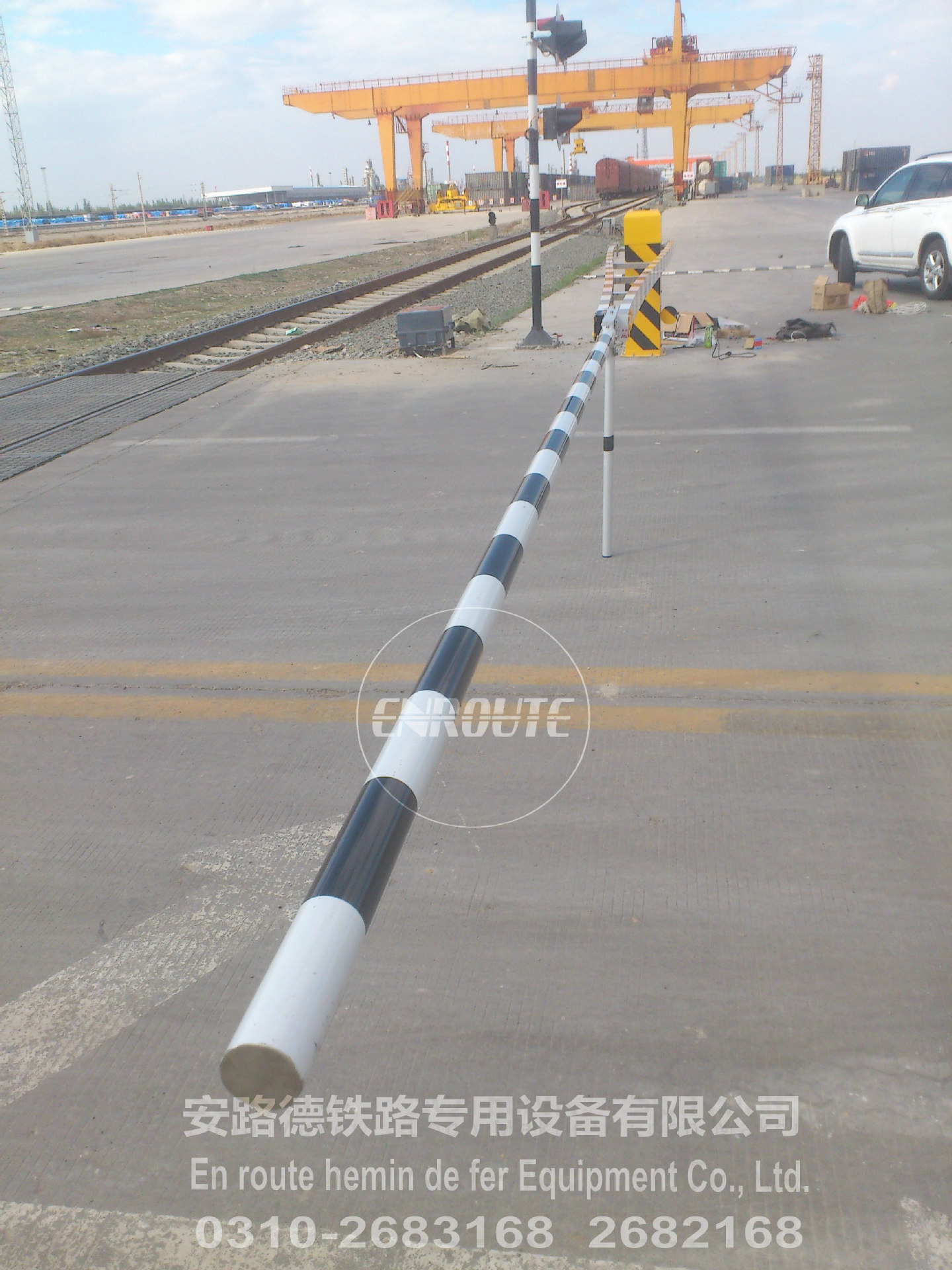 铁路道口电动栏木机 道口栏木机 12米道闸