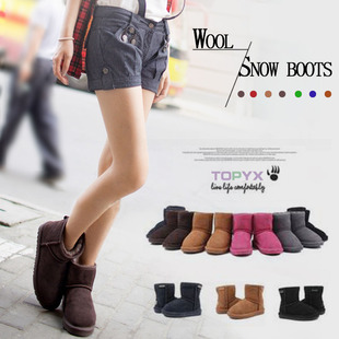5854 Snow Boots Женщины по иностранной торговле.