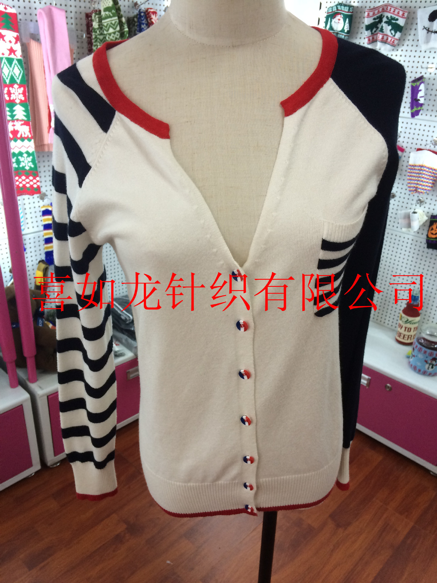 Suéter de mujer Navidad Nueva Navidad jacquard lana pura abrigo de alta gama suéter de mujer pullover acrílico Navidad image 10