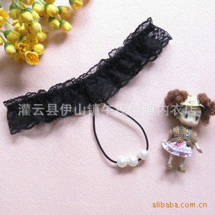 Cross border CHL/ Fun underwear /T-back/Women's underwear/Open file briefs/wholesale/Pearl briefs k11