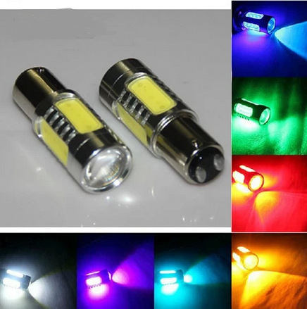 LED大功率COB流氓倒车灯 1156/1157/T20刹车灯高亮雾灯COB灯