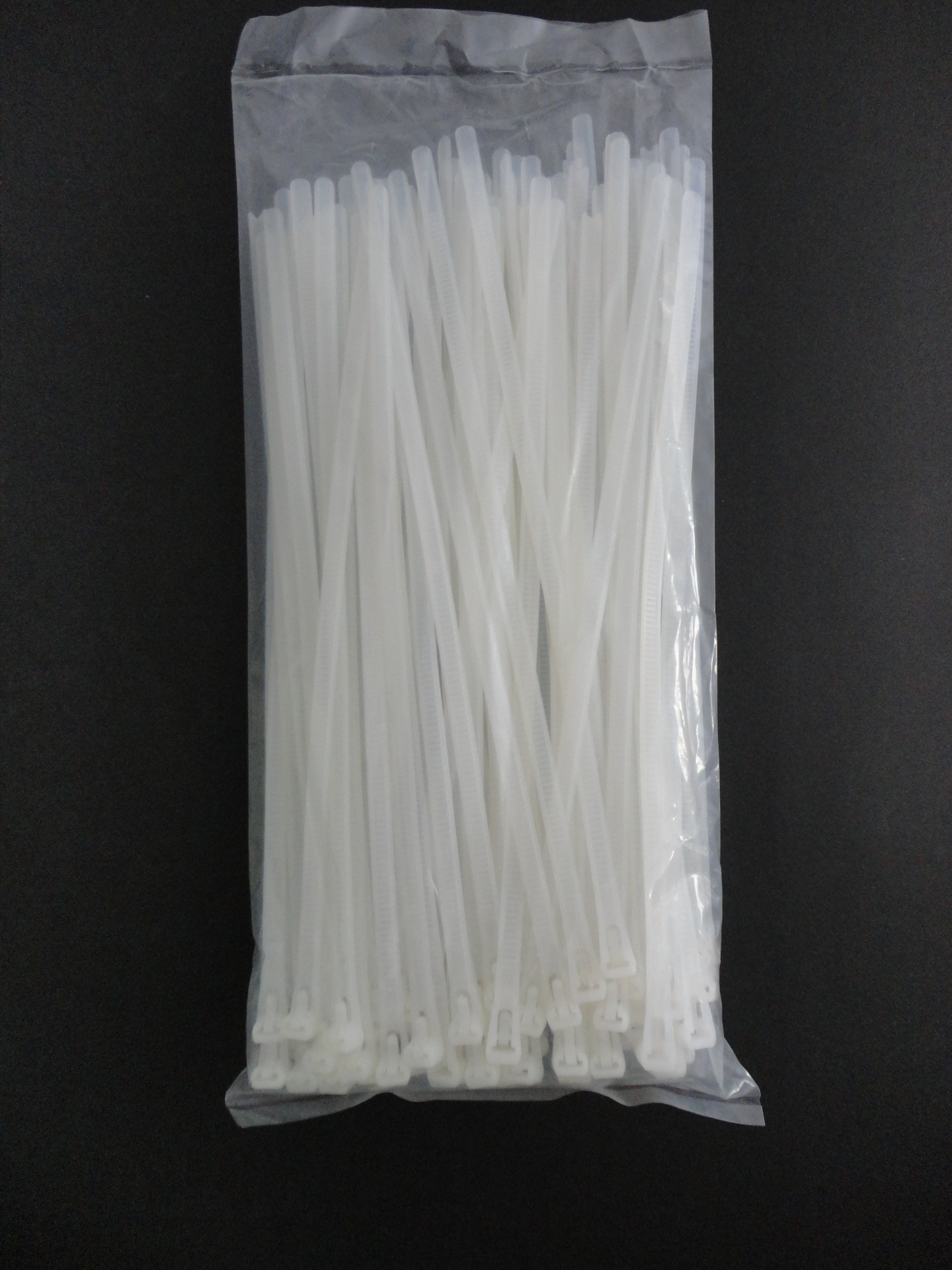 黑色白色可松式塑料尼龙扎带  活扣束线带 尼龙扎带8*400 100条