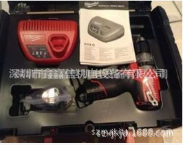 批发米沃奇无刷电机充电冲击电钻/起子机2404-20