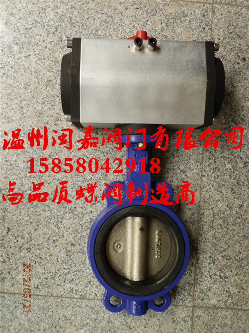 D671X气动水道蝶阀