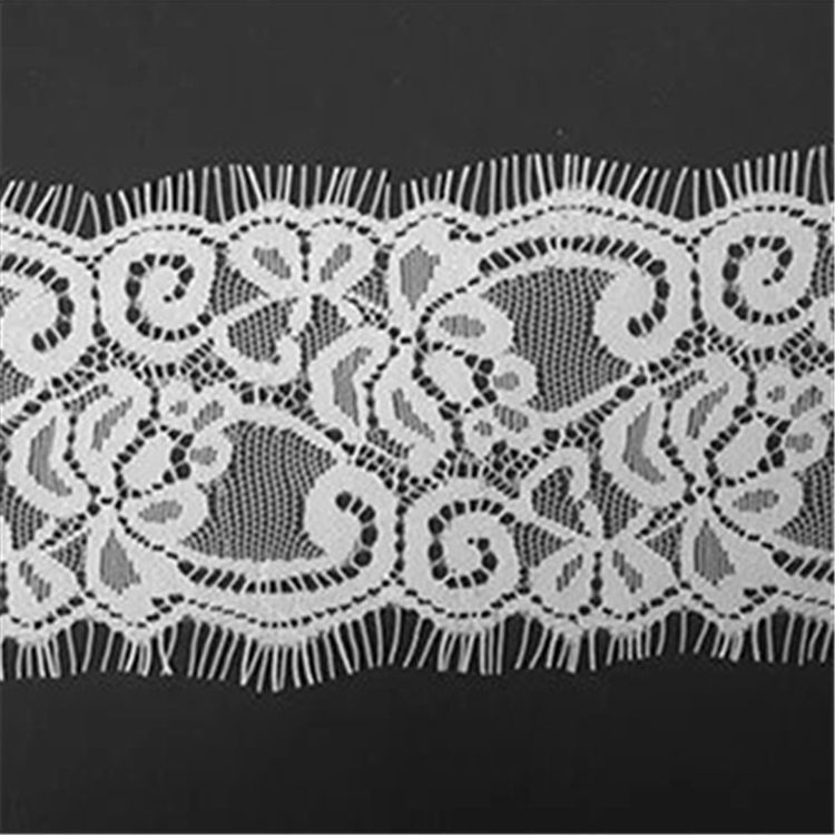 厂家直销睫毛花边服装睫毛花边内衣睡衣服饰蕾丝睫毛花边现货批发