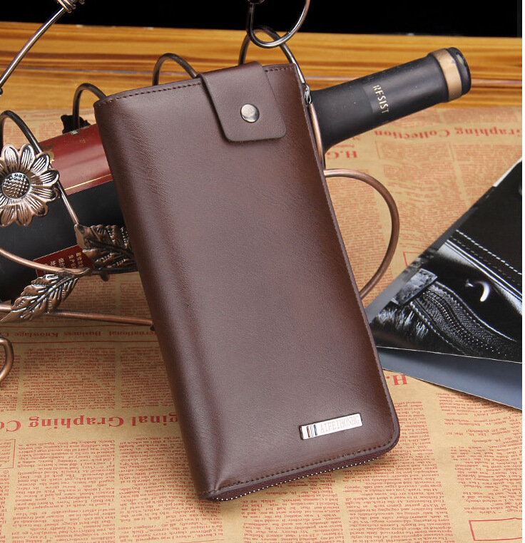 Manufactor Direct selling goods in stock wholesale supply Customized Men's Grab bag clutch bag wallet Card package Support mixed batch