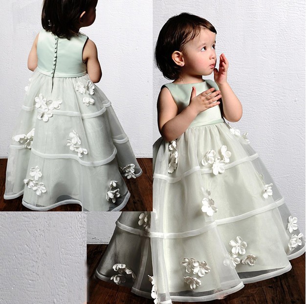 17Sleeveless Organza Skirt Wit