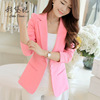 Spring summer fitted trend classic suit jacket for leisure, Korean style, long sleeve