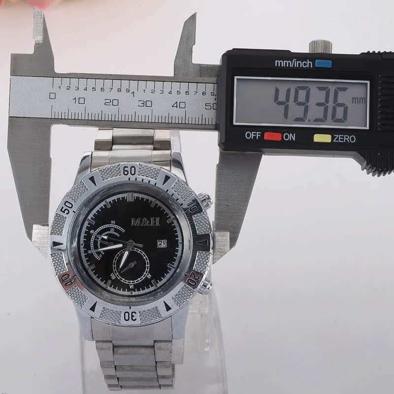 fashion Men watch (2-silver black surface)NHMM1918-2-silver black surface