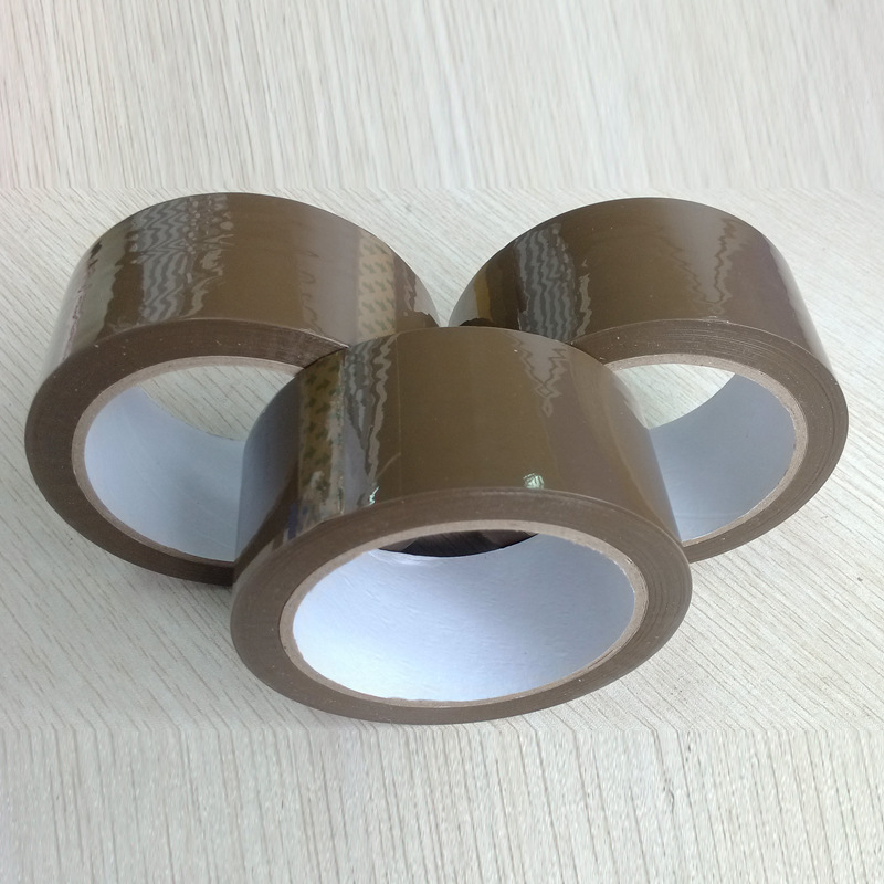 【工厂外贸】供应棕色胶带 咖啡色胶带 咖啡色外贸胶带