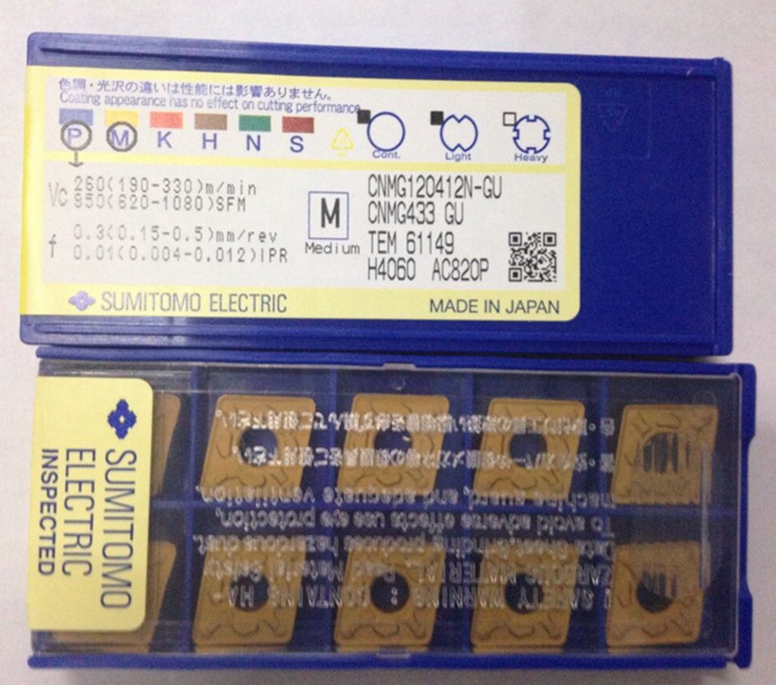 SUMITOMO住友数控刀片CNMG120412N-GU AC820P车床刀粒批发中