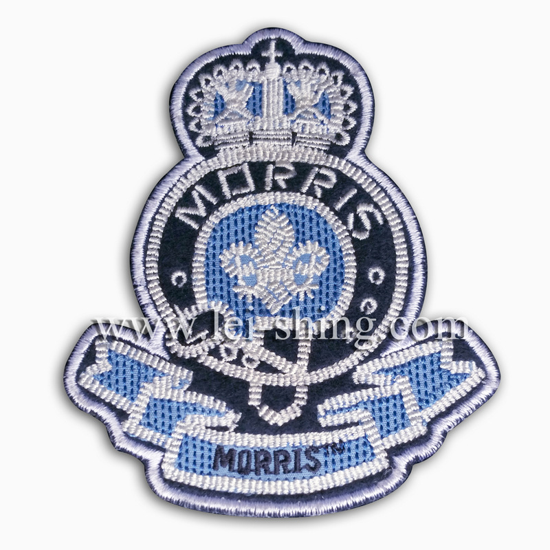 厂家批发刺绣徽章  创意服饰补丁加工定制