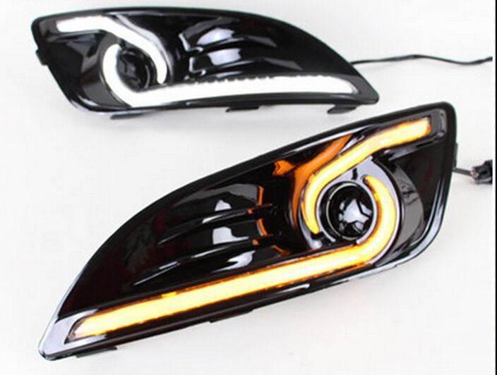 Aplicable a 13-14 ford fiesta luz de marcha diurna LED luz de marcha diurna