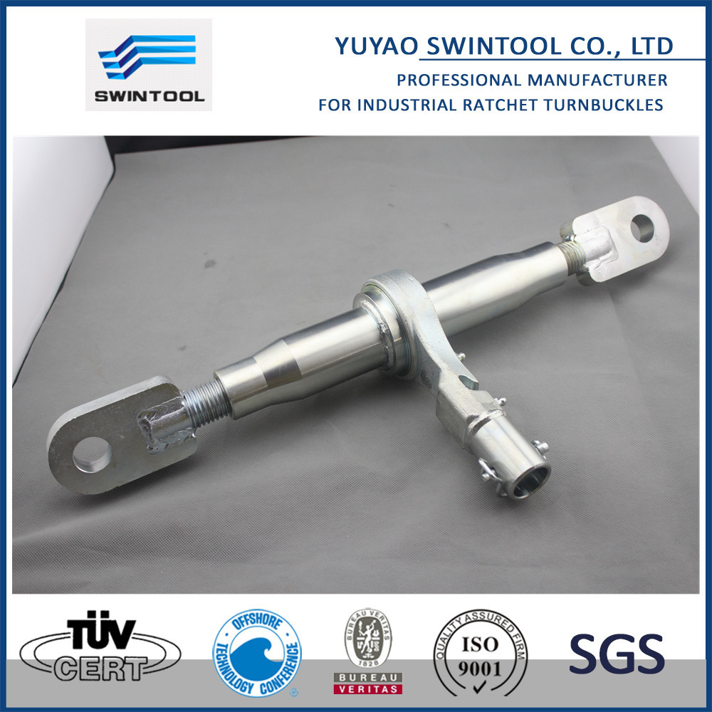 Ratchet load binder with eye 锻造棘轮拉紧器眼环