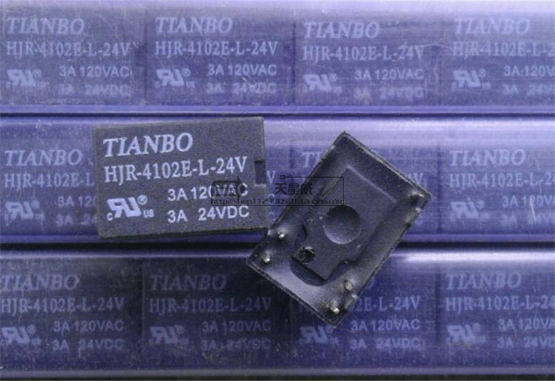 特价原装TIANBO天波继电器HJR-4102E-L-24V 3A125VAC 3A24VDC