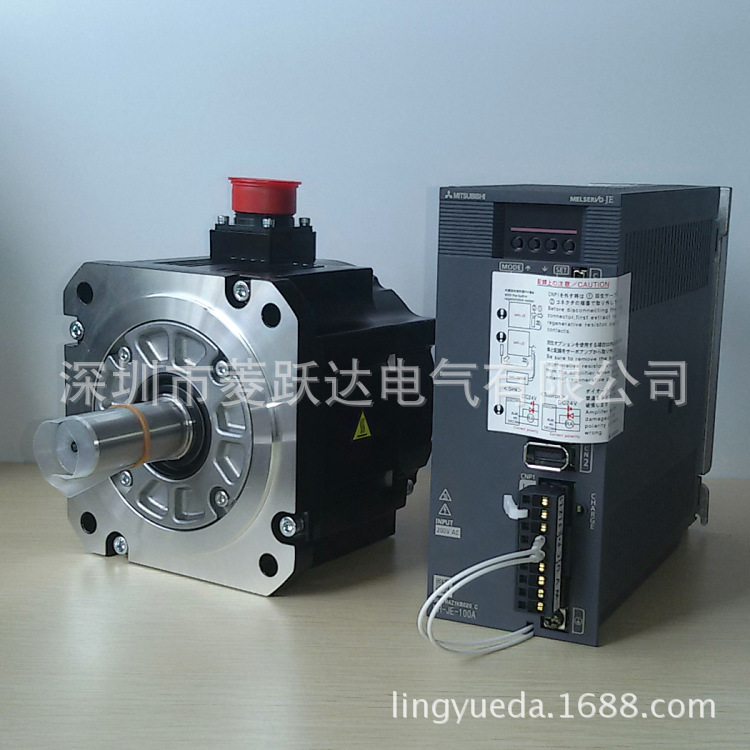 全新三菱伺服电机2KW HG-SN202J-S100+MR-JE-200A 假一罚十现货！