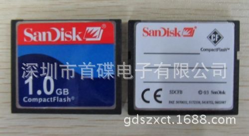 原装 CF 1G 相机内存卡 法兰克 广告机 工控机用CF卡 1G CF卡 1GB|ru