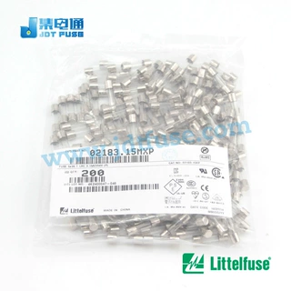 02183.15HXP  力特Littelfuse 代理玻璃管保险丝3.15A250V认证