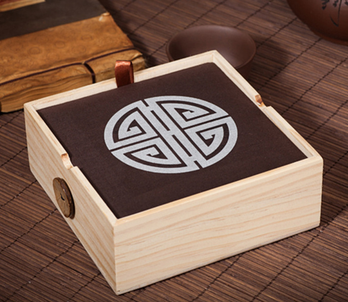 松木翻盖茶叶包装盒 普洱茶茶叶包装礼品盒