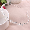 Headband from pearl, hair accessory, Korean style, wholesale