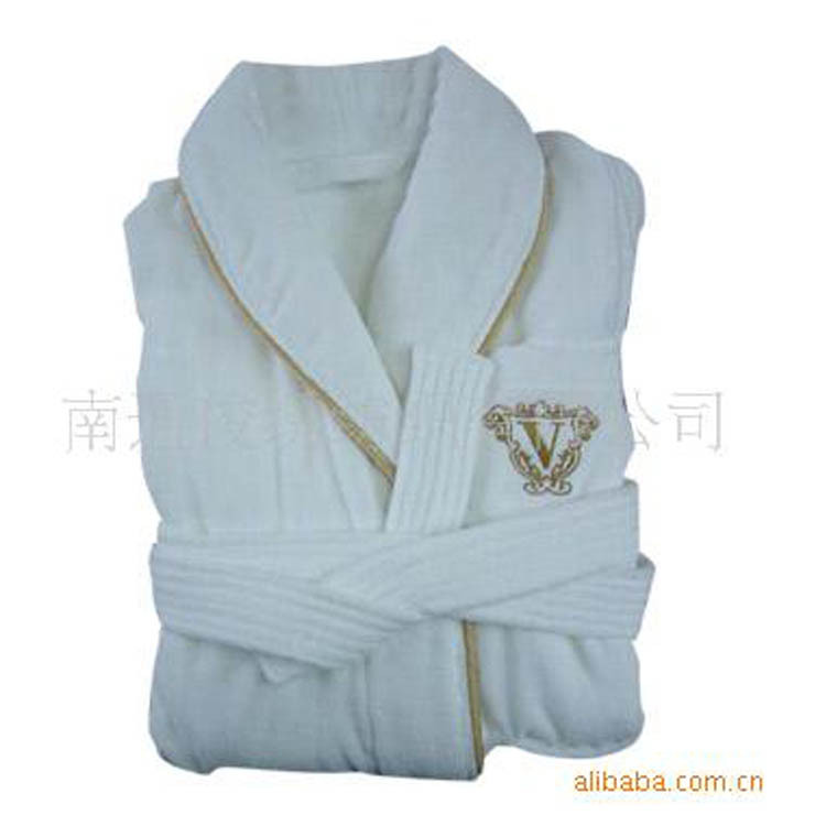 supply Gaestgiveriet Hotel pure cotton Bathrobe Cotton bathrobe Cede Coral fleece bathrobe Hotel supplies wholesale