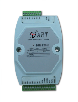 DAM-E3011 8路隔离数字量输入/1路集电极开路输出模块