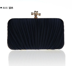 新品现货批发优雅褶皱女包晚宴包手提宴会包时尚手拿包031190B